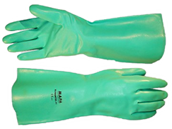 Guantes de acrilo nitrilo